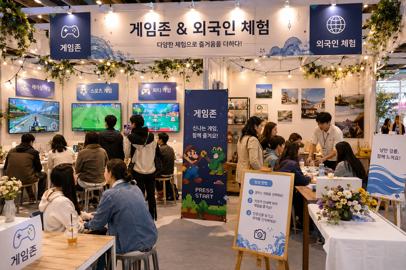 게임존 운영 모습